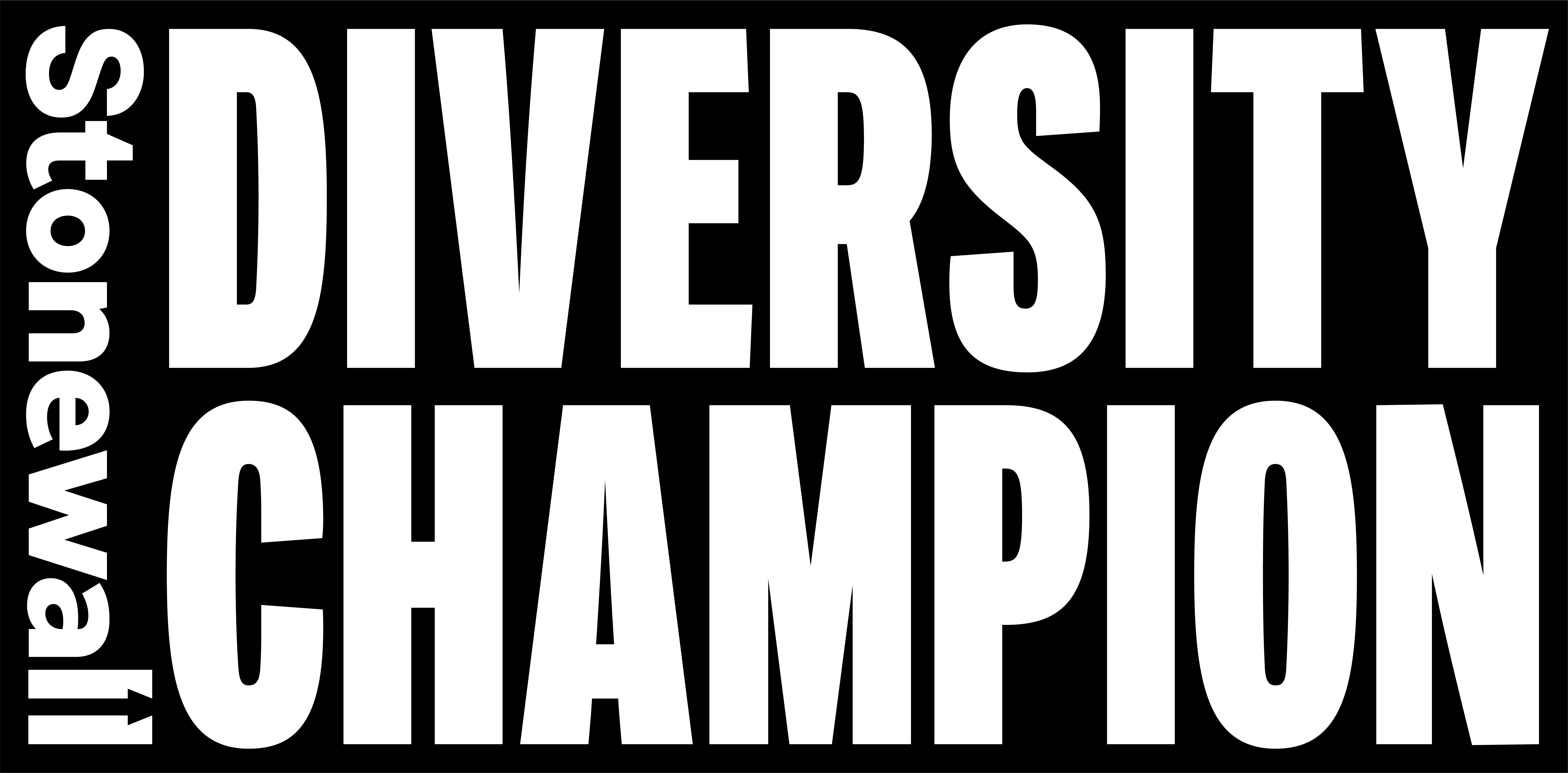 Stonewall Diversity Champion White 2021